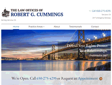 Tablet Screenshot of lawyersanjoseca.com